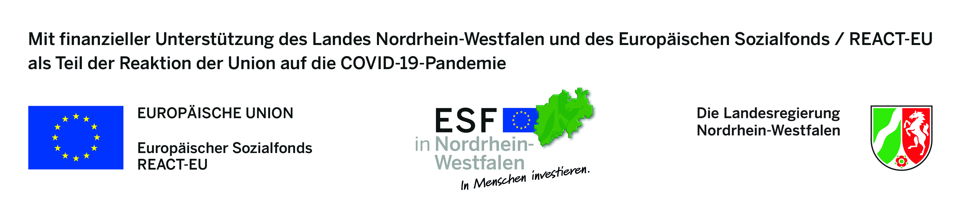 3er logo eu react esf landesregierung mit foerdersatz cmyk